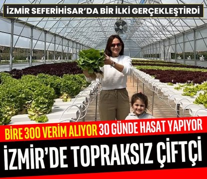 Topraksız çiftçi olur mu? Ayşe Süer İzmir’de bir ilki gerçekleştirdi