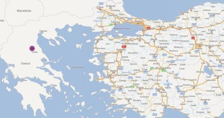 Yunanistan'da Şiddetli Deprem 1 Yunanistan'da şiddetli deprem
