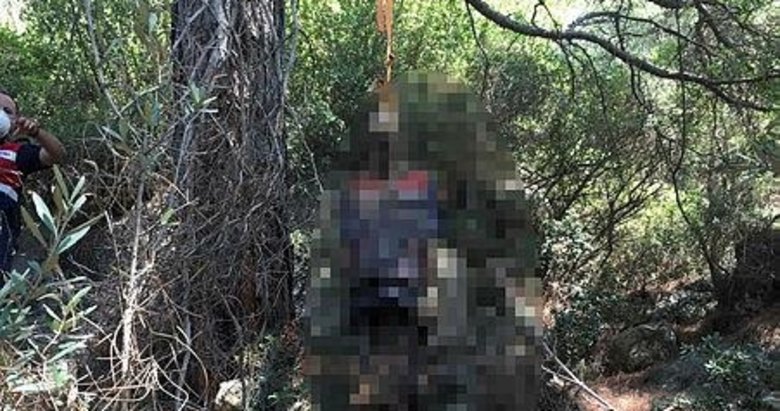 5 Aydir Kayip Olan Kisinin Ormanda Agaca Asili Cesedi Bulundu Izmir Haberleri