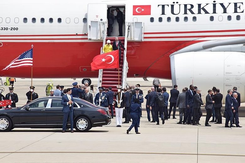 Başkan Erdoğan ABD’de! NATO Liderler Zirvesi’ndeki temaslarına başladı