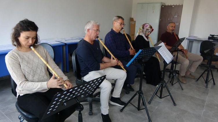 Her geçen gün ilgi artıyor! Denizli’de ney ile stres atıyorlar