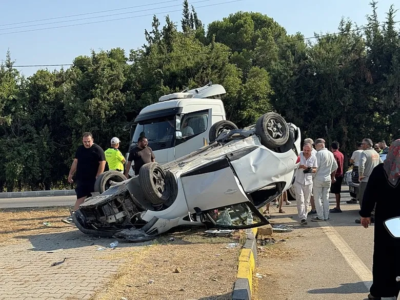 Muğla’da feci kaza! Tır ile otomobil çarpıştı: Yaralılar var