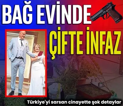 Bağ evinde çifte infaz