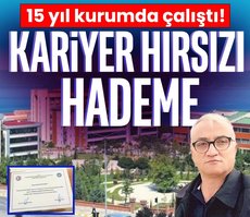 Kariyer hırsızı hademe