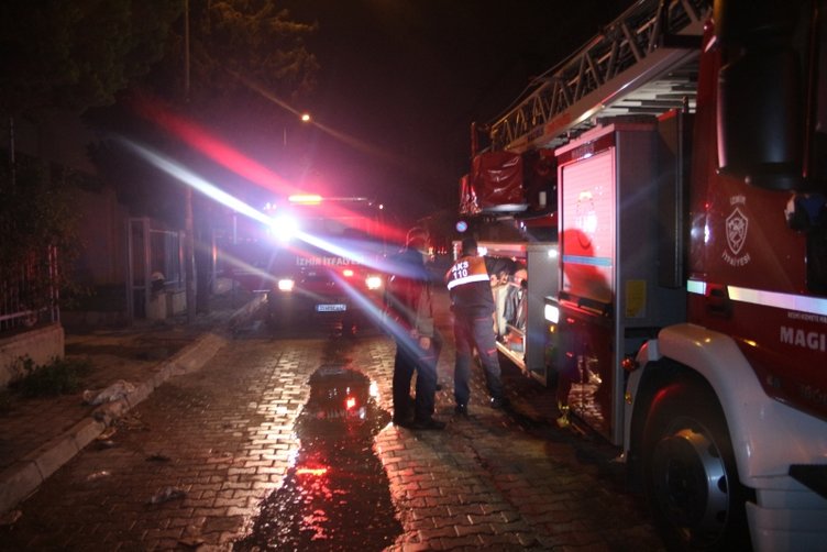 İzmir’de korkutan yangın