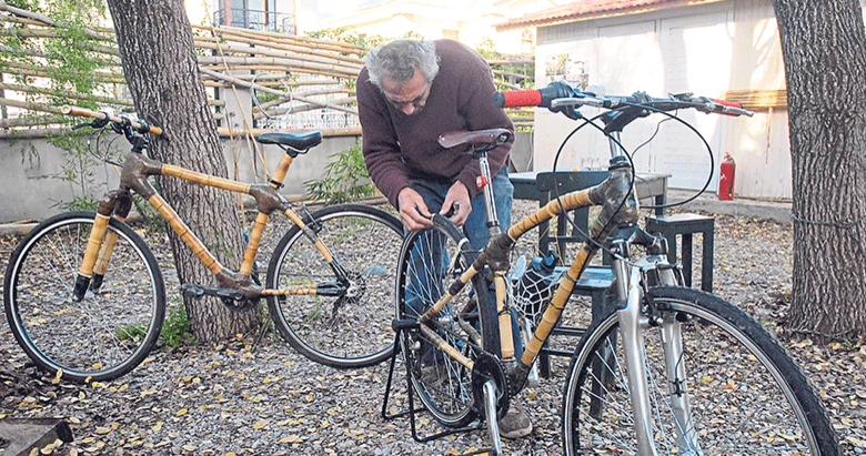 Bu bisiklet hem kişiye özel hem doğa dostu
