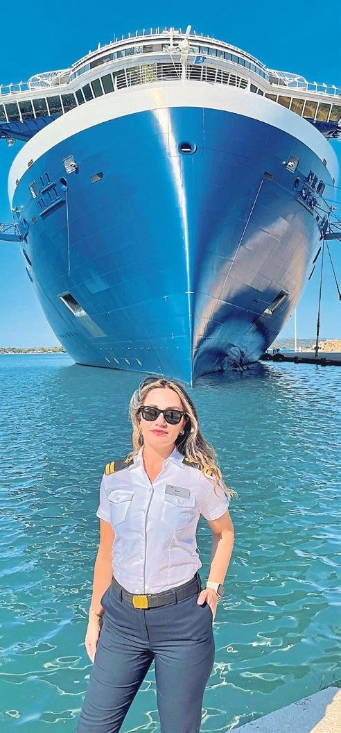 Ünlü kruvaziyerler İzmirli kadın kaptanlara emanet