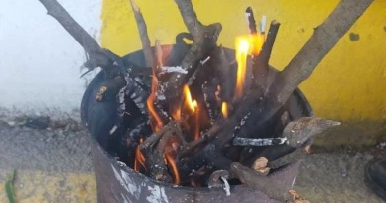 Aydınlı pazarcılar ateş yaktı!