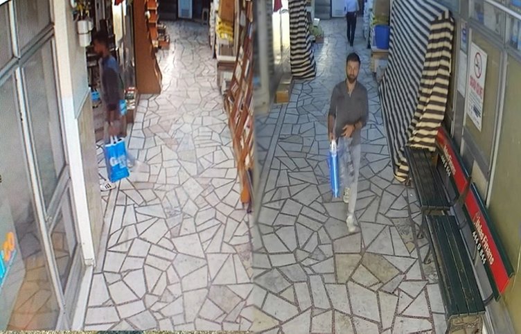 Denizli’de şok eden olay! Camiye giren şahıs çıkışta laptop çaldı