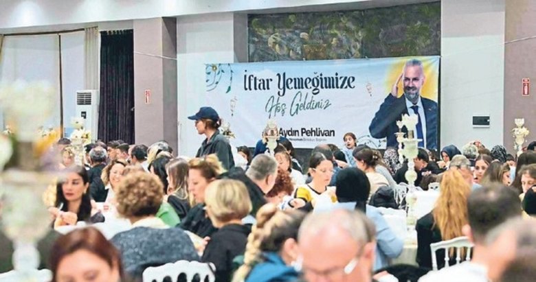 Menemen’de vefa iftarı