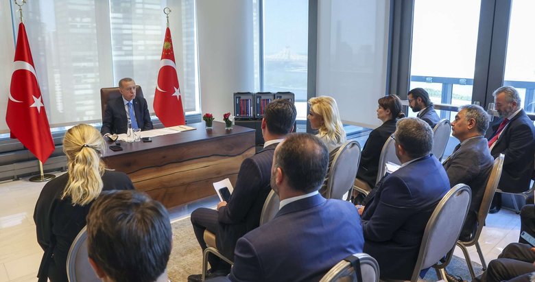 Başkan Erdoğan, New York’taki Türkevi’nde gazetecilerin sorularını cevapladı