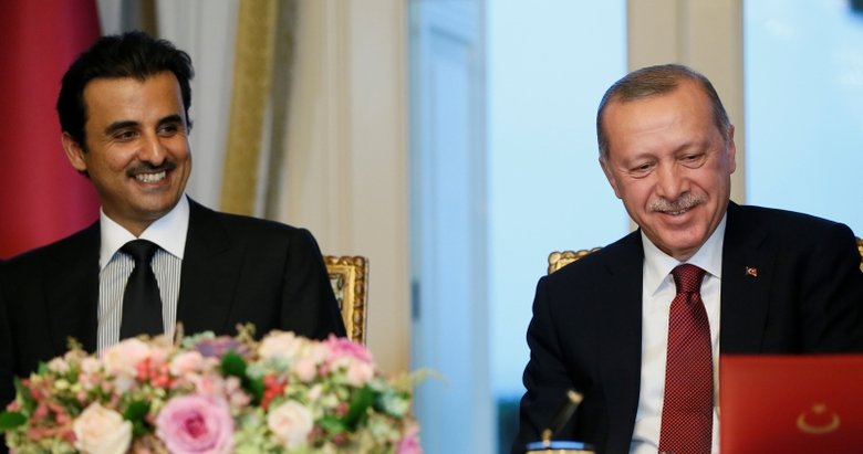 Başkan Erdoğan-Al Temim görüşmesi sonrası açıklamalarda bulundu