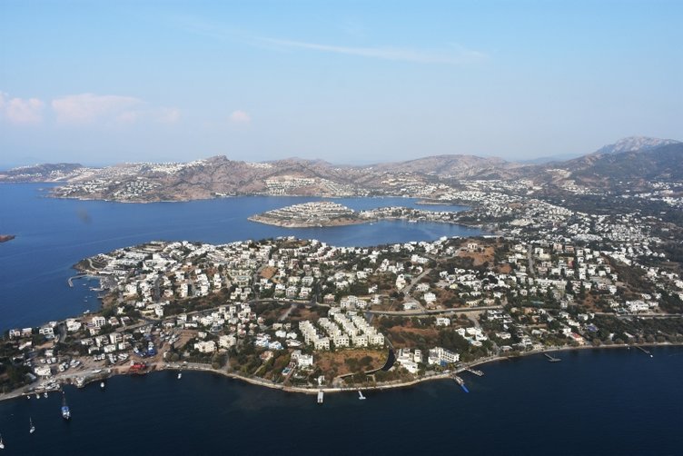 Muğla kıyılarına uçan gözlü denetim