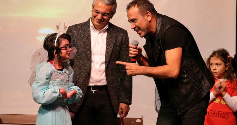 Kelebek çocuk Elfida Gündüze Haluk Levent sürprizi