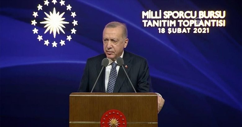 Son dakika: Başkan Erdoğan’dan Milli Sporcu Bursu Tanıtım Toplantısı’nda önemli açıklamalar