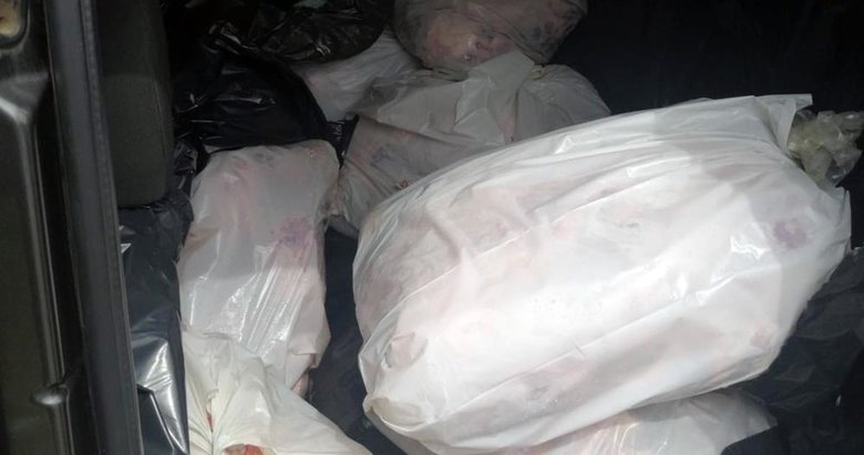 Muğla’da 563 kilo kaçak et yakalandı