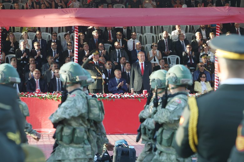 Başkan Erdoğan’dan KKTC’deki törende önemli açıklamalar