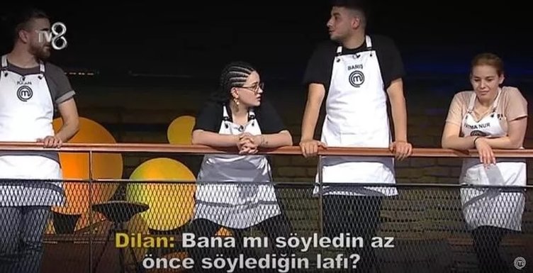 MasterChef’te stüdyo gerildi! Dilan ve Fatma Nur birbirine girdi