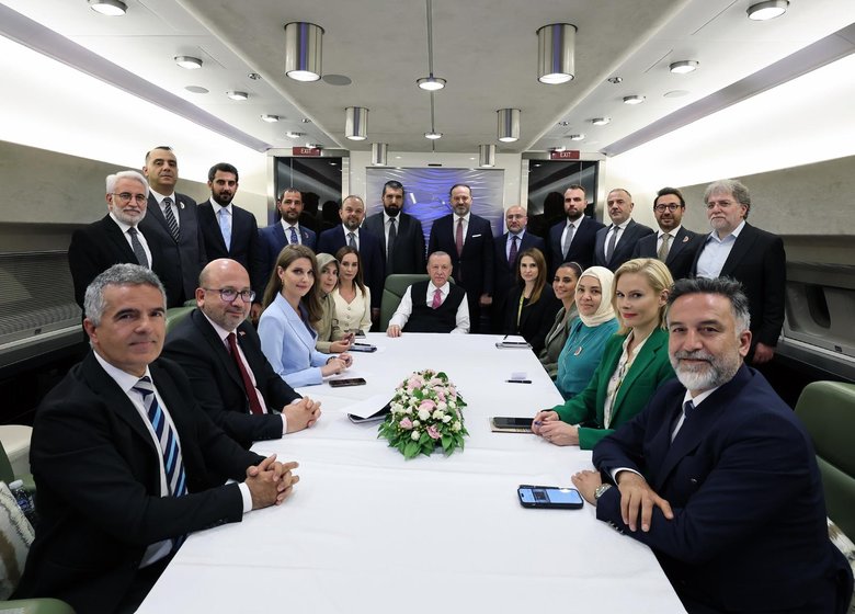 Başkan Erdoğan ABD ziyareti dönüşü gazetecilerin sorularını cevapladı