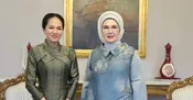 Emine Erdoğan, Kamboçya Başbakanı Manet’in eşi ile görüştü