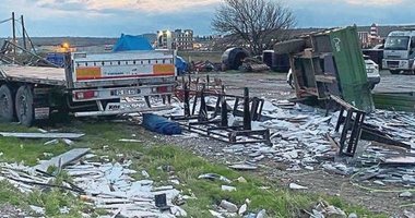 Balıkesir’de TIR kazası: 2’si ağır 9 yaralı