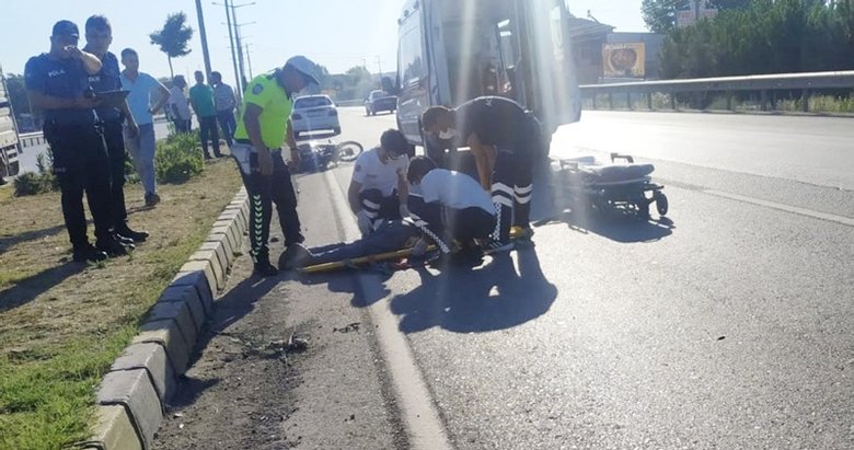 Motosikletiyle yayaya çarpmıştı, o sürücü hayata tutunamadı