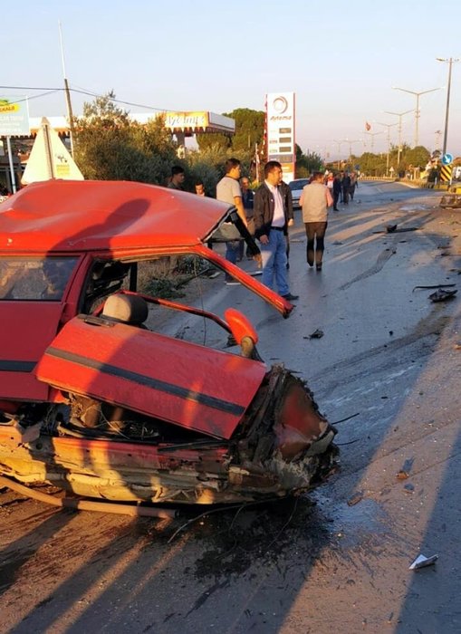 İzmir’in Tire ilçesinde feci kaza! 1 kişi hayatını kaybetti