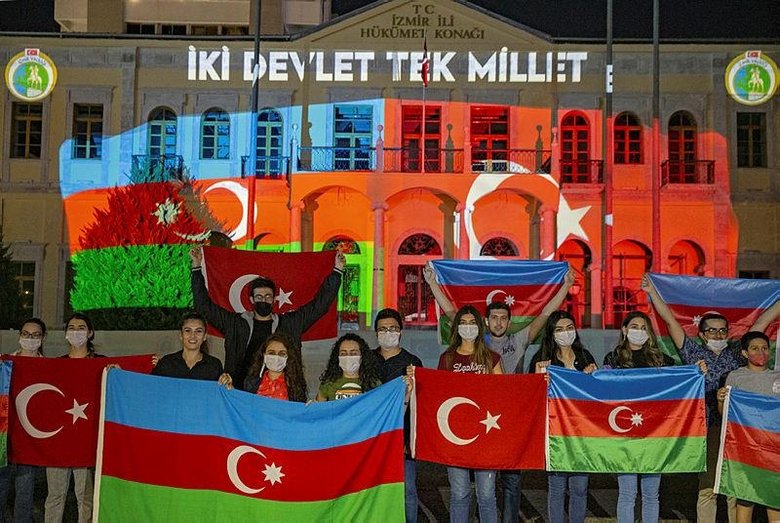 İzmir’den Azerbaycan’a destek!