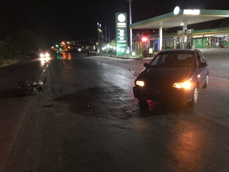 Aydın’da motosiklet kazası: 1 yaralı