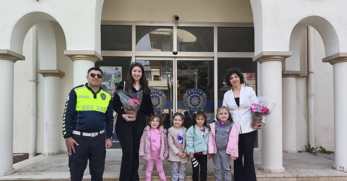 Tireli miniklerden anlamlı ziyaret!