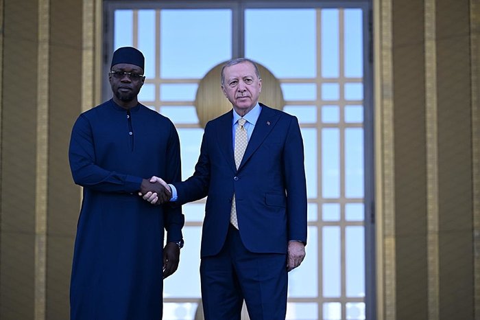 Başkan Erdoğan, Senegal Başbakanı Sonko’yu resmi törenle karşıladı