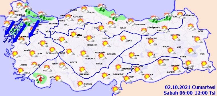 Meteoroloji il il uyardı! Kuvvetli sağanak bekleniyor