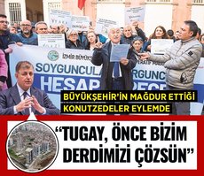 Tugay önce bizim derdimizi çözsün