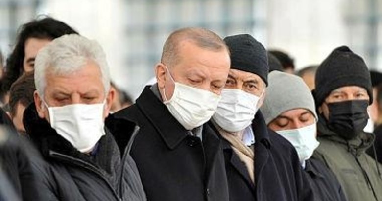 Başkan Erdoğan Halit Çizmeci’nin cenaze törenine katıldı