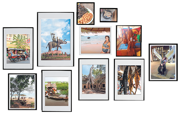 Kamboçya’da bir topuklu efe