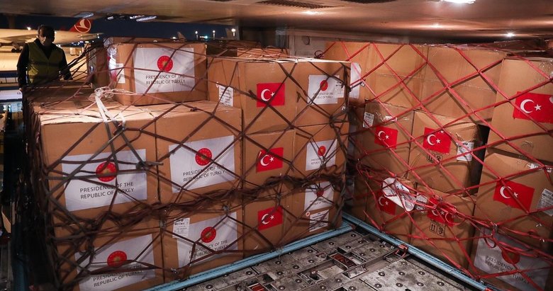 Başkan Erdoğan talimat verdi! Türkiye’den Tunus’a yardım malzemesi