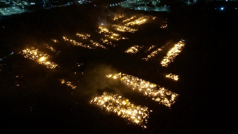Kağıt fabrikasındaki yangında 5. gün! Bölge adeta yanardağ görünümü aldı