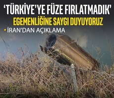 Son dakika: İran: Türkiye’ye füze fırlatmadık