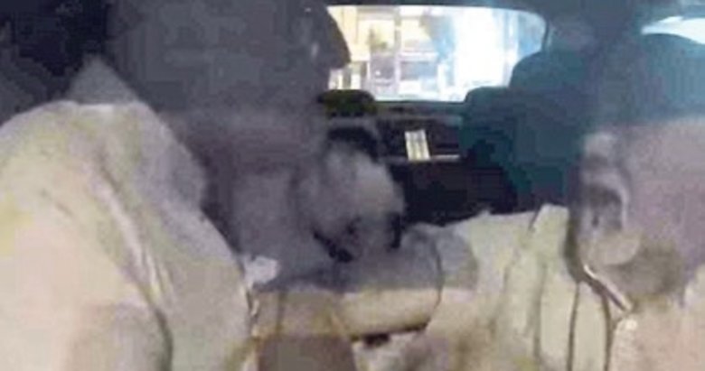 Yolu uzattı diye seyir halinde taksiciye saldırdı