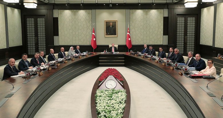 Cumhurbaşkanlığı Kabinesi toplandı
