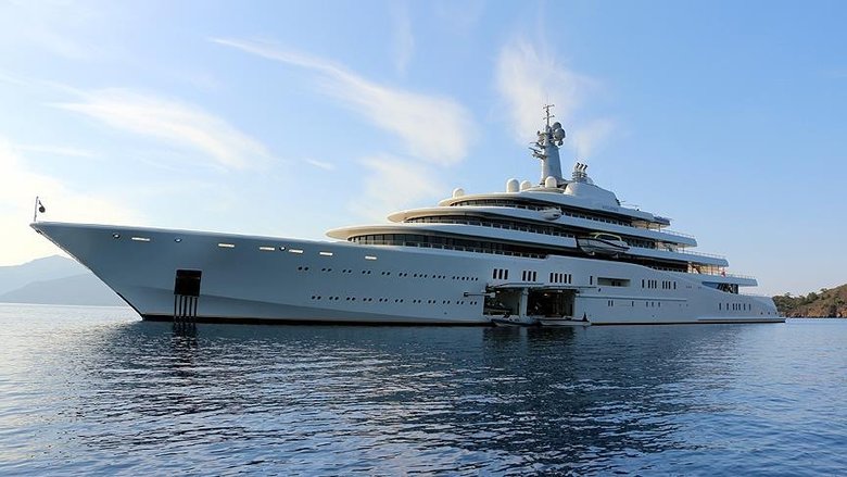 Abramoviç’in yatları sessizliğe gömüldü