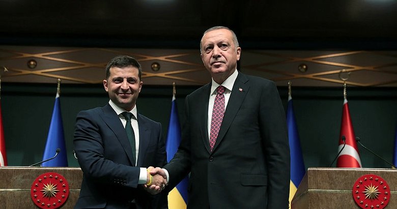 Başkan Erdoğan, Zelenskiy ile görüştü