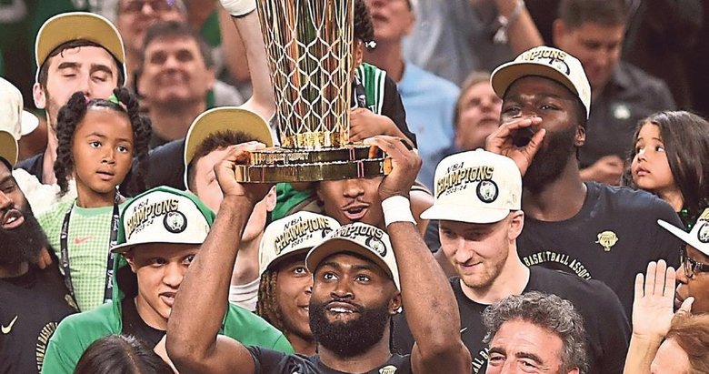 NBA’de şampiyon Celtics