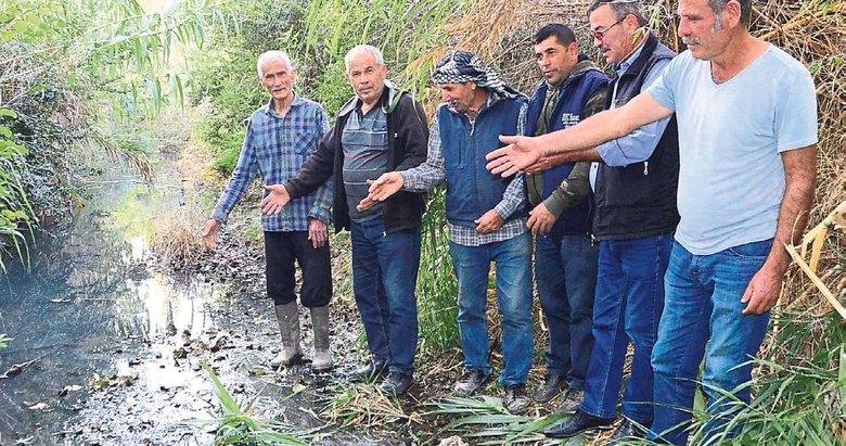 Tarım arazilerine kanalizasyon suyu!