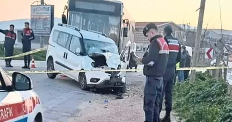 İzmir’de belediye otobüsünün karıştığı kazada 1 kişi öldü