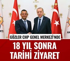 Başkan Erdoğan’dan 18 yıl sonra CHP’ye tarihi ziyaret