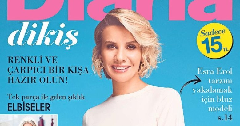 Diana Dikiş dergisi Türkiye’de
