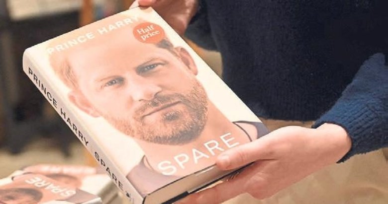 Prens Harry’nin tartışmalı kitabı ‘Spare’ satışa çıktı