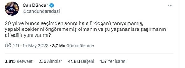 FETÖ firarisi Dündar muhalefete isyan etti: Şu yaşananlara şaşırmanın affedilir yanı var mı?