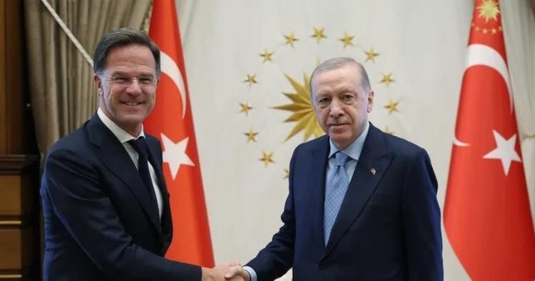 Başkan Erdoğan Rutte’yi kabul etti